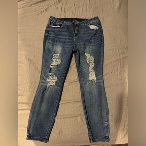 Judy blue distressed skinny